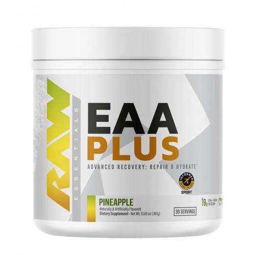 Raw EAA Plus 必需氨基酸粉 - 387克-399克 (30食用份量)
