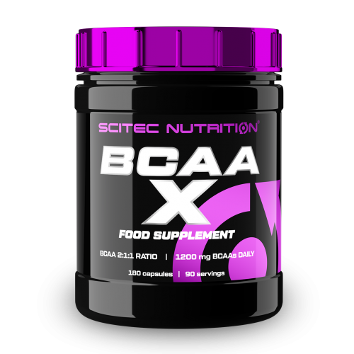 Scitec BCAA-X 支鏈氨基酸丸 - 180粒膠囊