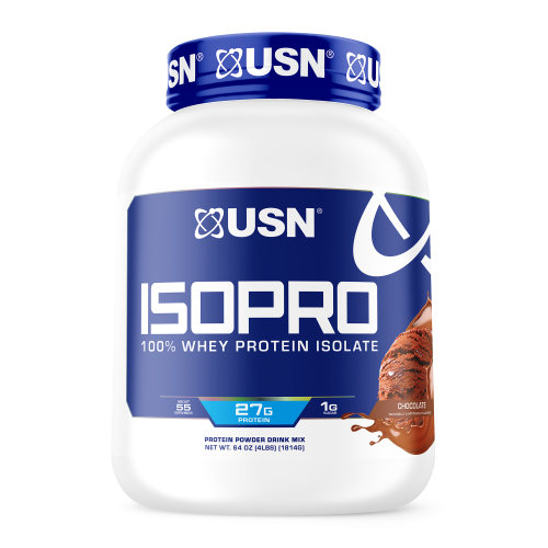 USN ISOPRO 100% Whey Protein Isolate - 4lbs ( Lactose Free)